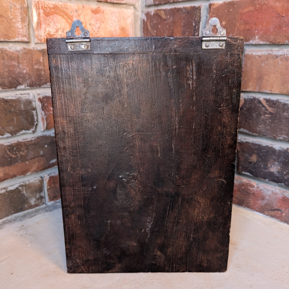 Solid Wood Key Hanging Wall Cabinet Box Rustic Farmhouse Mission Craftsman Cabin - Picture 8 of 10